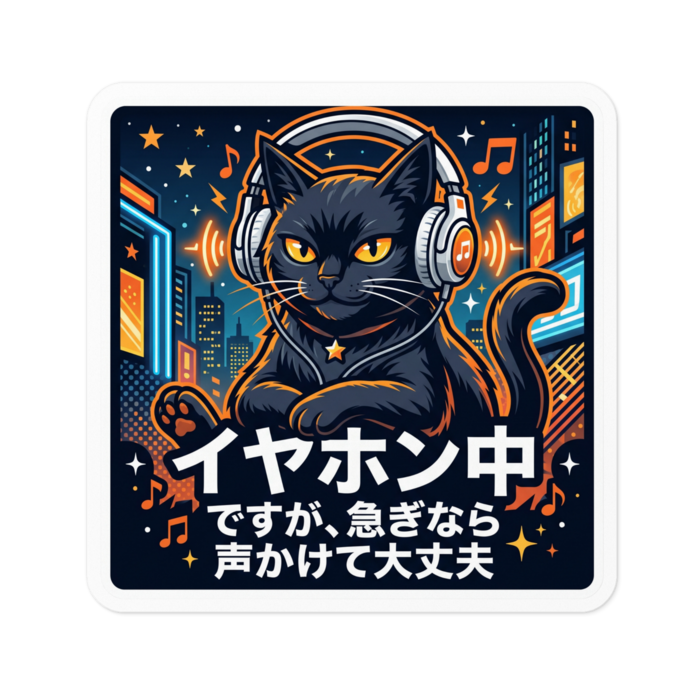 ステッカー - W100 × H100mm 以内