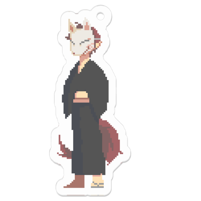 アクリルキーホルダー - 50 x 50 (mm)