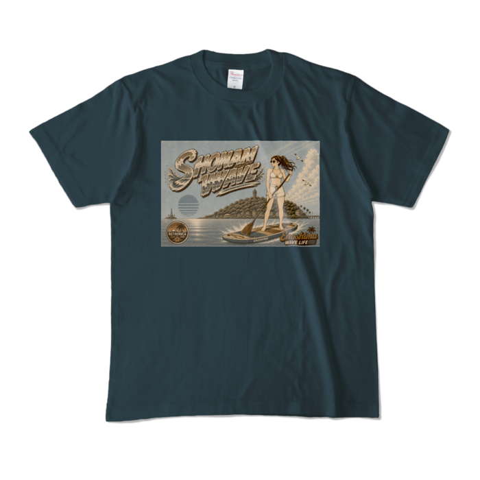 カラーTシャツ - M - デニム (濃色)