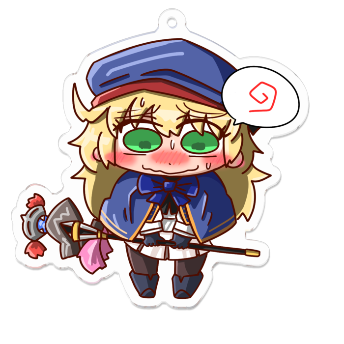 アクリルキーホルダー - 70 x 70 (mm)