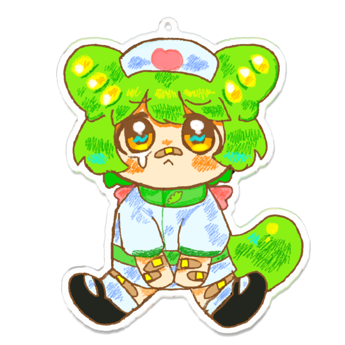 アクリルキーホルダー - 100 x 100 (mm)