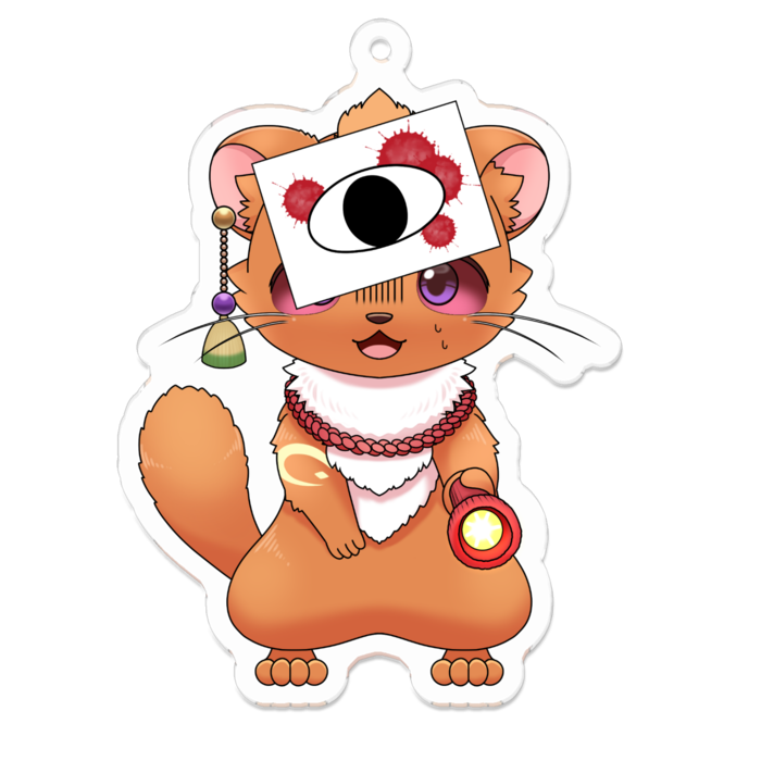 アクリルキーホルダー - 70 x 70 (mm)