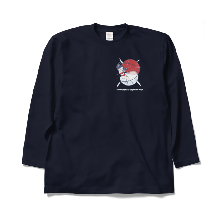 ロングスリーブTシャツ - XL - ネイビー