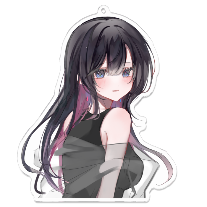 アクリルキーホルダー - 100 x 100 (mm)