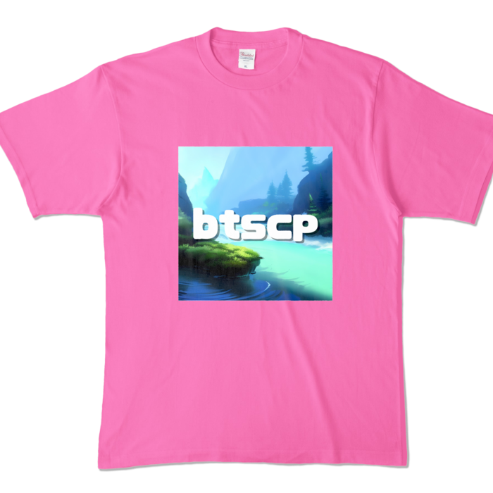 カラーTシャツ - XL - ピンク (濃色)