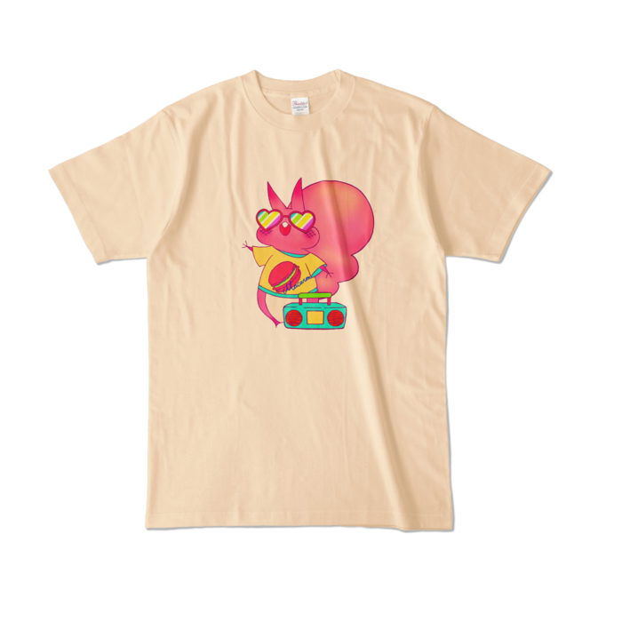 カラーTシャツ - L - ナチュラル (淡色)
