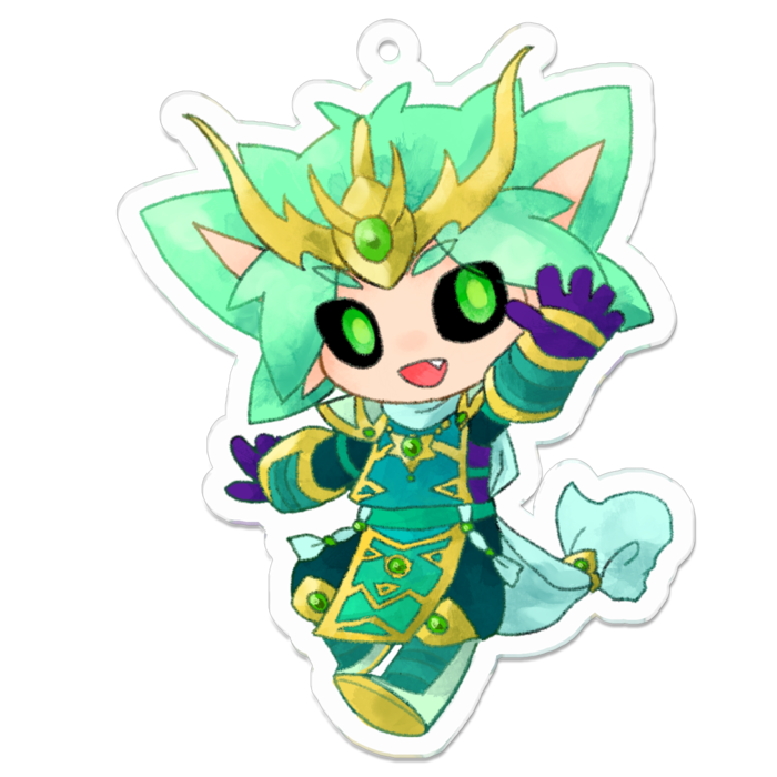 アクリルキーホルダー - 70 x 70 (mm)