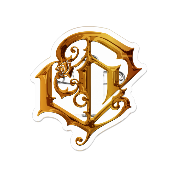 アクリルバッジ - 50 x 50 (mm)