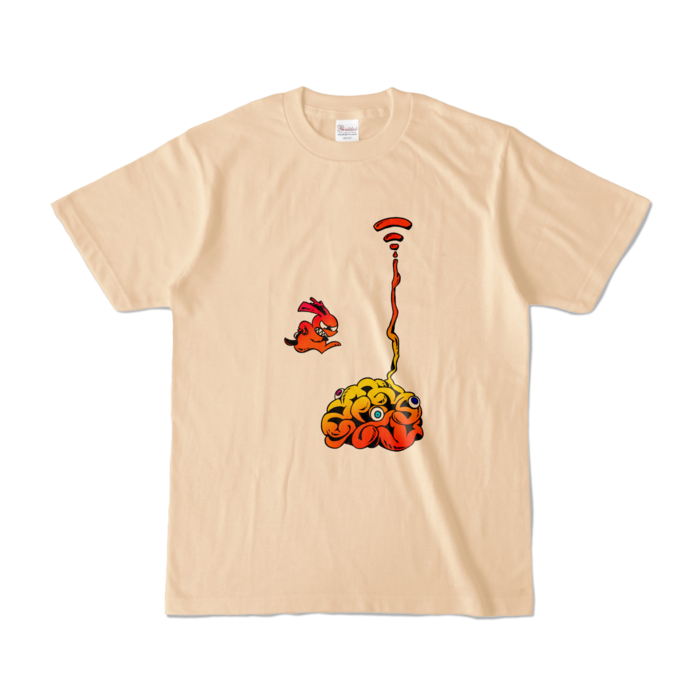 カラーTシャツ - S - ナチュラル (淡色)(1)