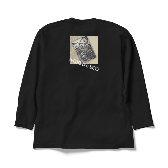 ロングスリーブTシャツ - XL - ブラック
