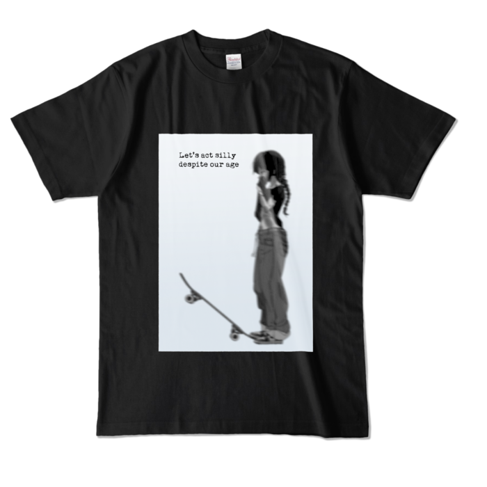 カラーTシャツ - L - ブラック (濃色)