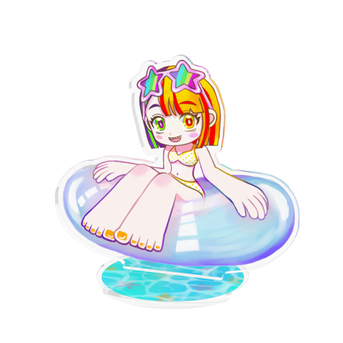 台座海　アクリルフィギュア - 100x100mm