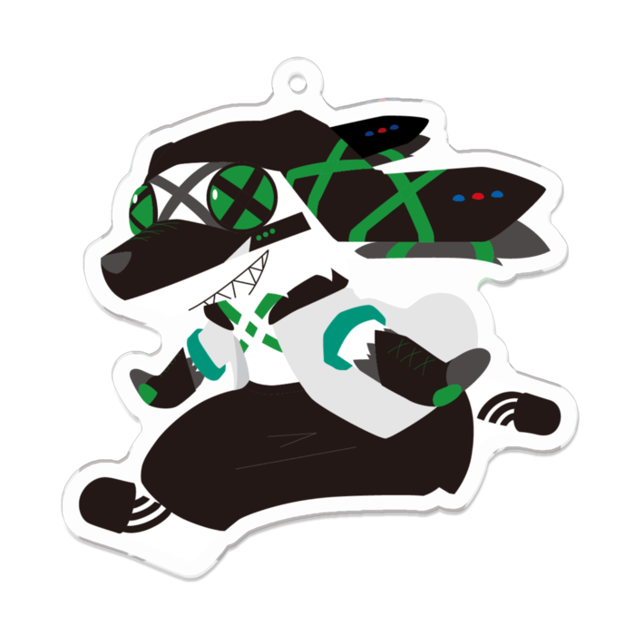 アクリルキーホルダー - 70 x 70 (mm)