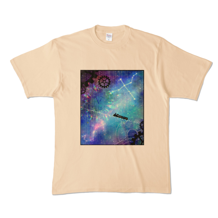 カラーTシャツ - XL - ナチュラル (淡色)