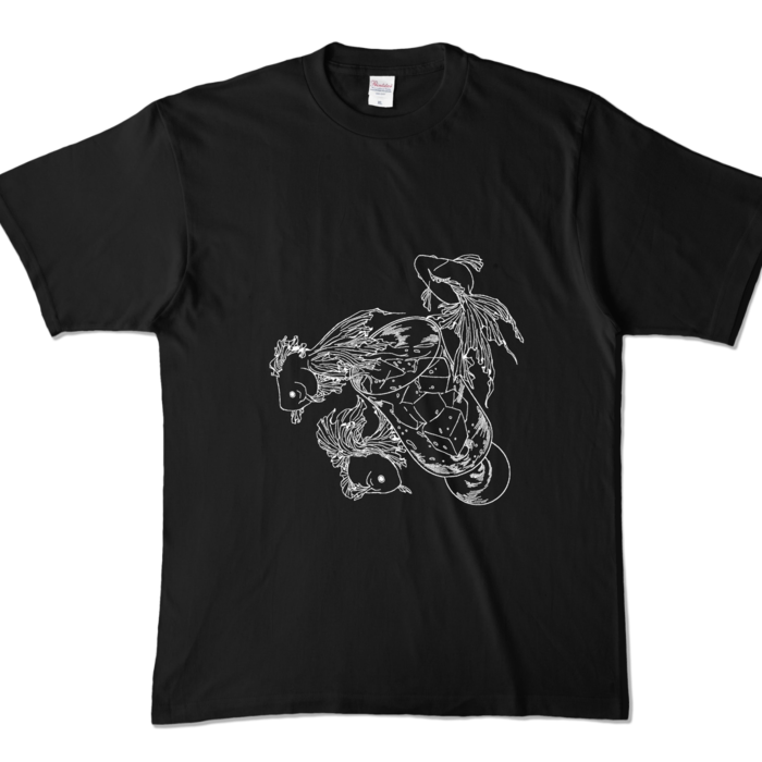 カラーTシャツ - XL - ブラック (濃色)