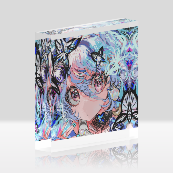 アクリルブロック - 100x100mm