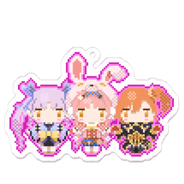 アクリルキーホルダー - 70 x 70 (mm)