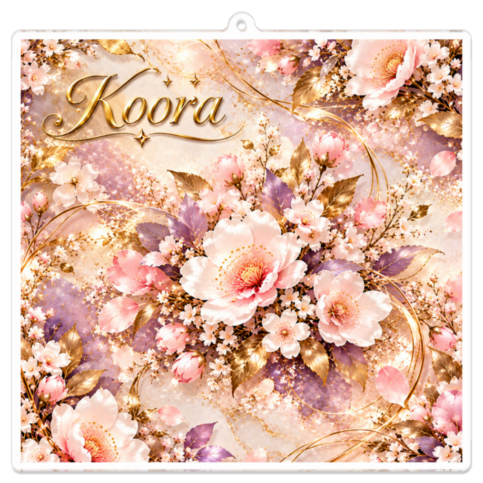 アクリルキーホルダー - W100 × 100mm 以内