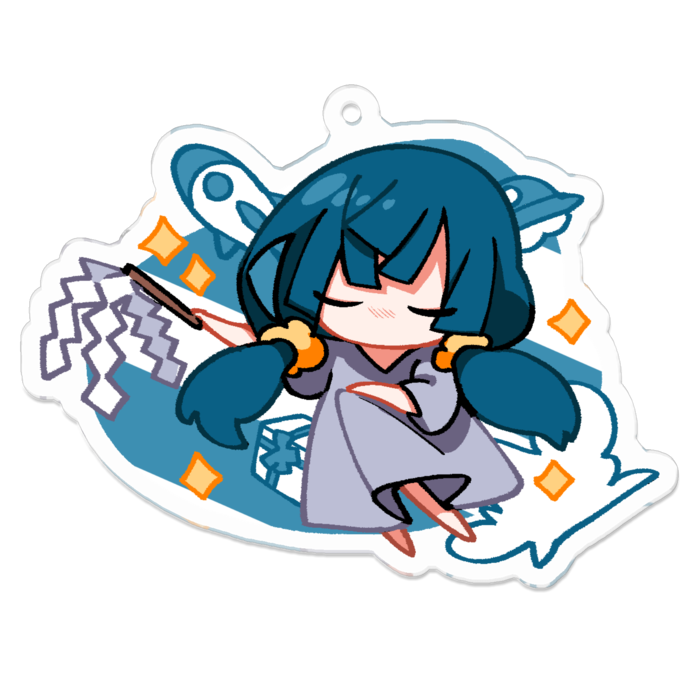 アクリルキーホルダー - 70 x 70 (mm)