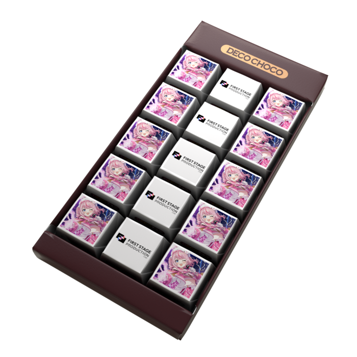 DECOチョコ - 列ごとにデザイン