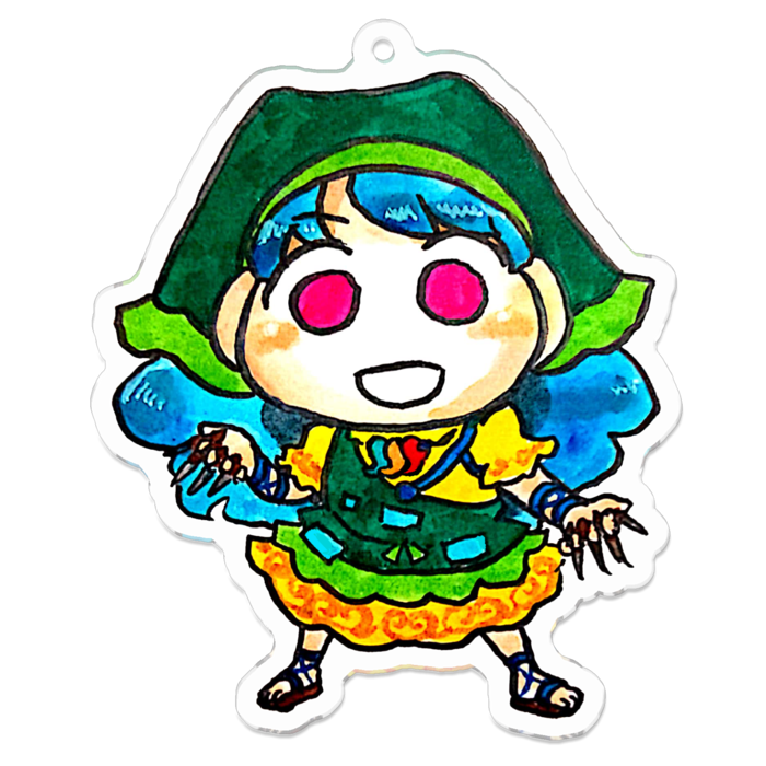 アクリルキーホルダー - 70 x 70 (mm)