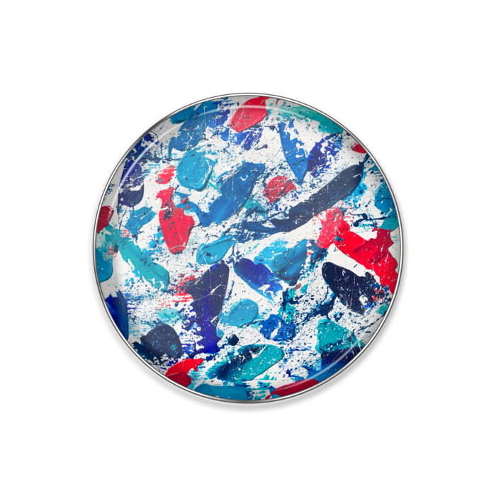 下り上りの水面