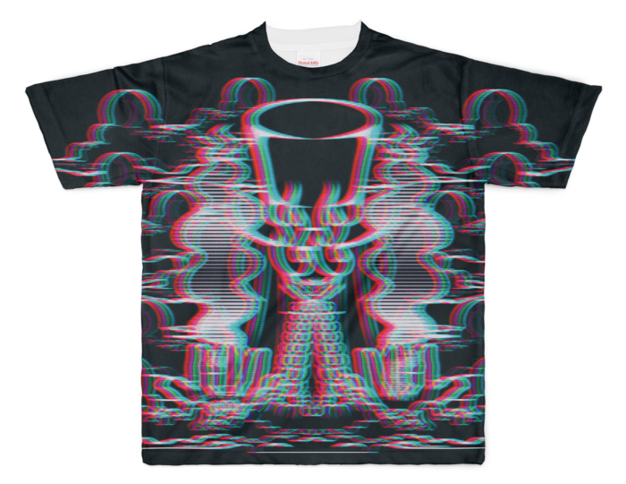 フルグラフィックTシャツ - XL - 両面印刷