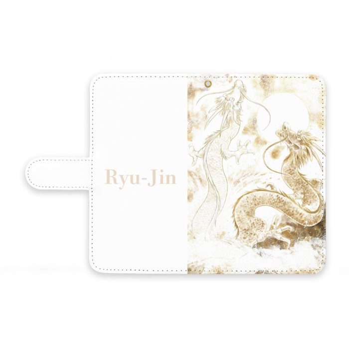 手帳型Androidケース - M - ストラップ穴 あり