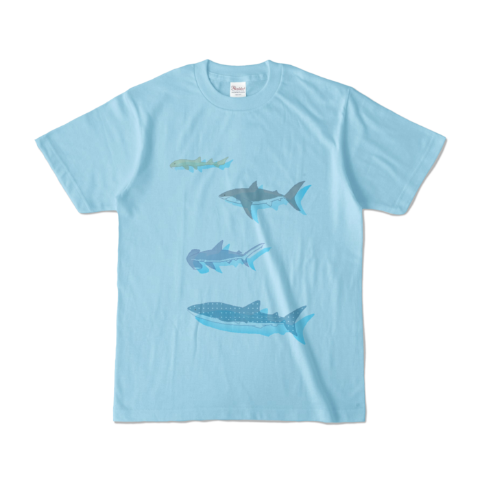 カラーTシャツ - S - ライトブルー (淡色)