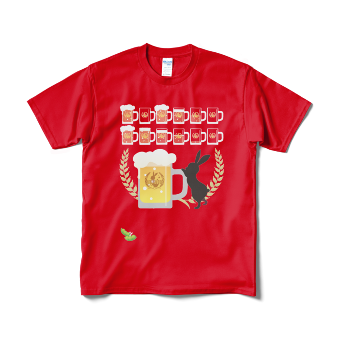 Tシャツ(短納期) - M - レッド