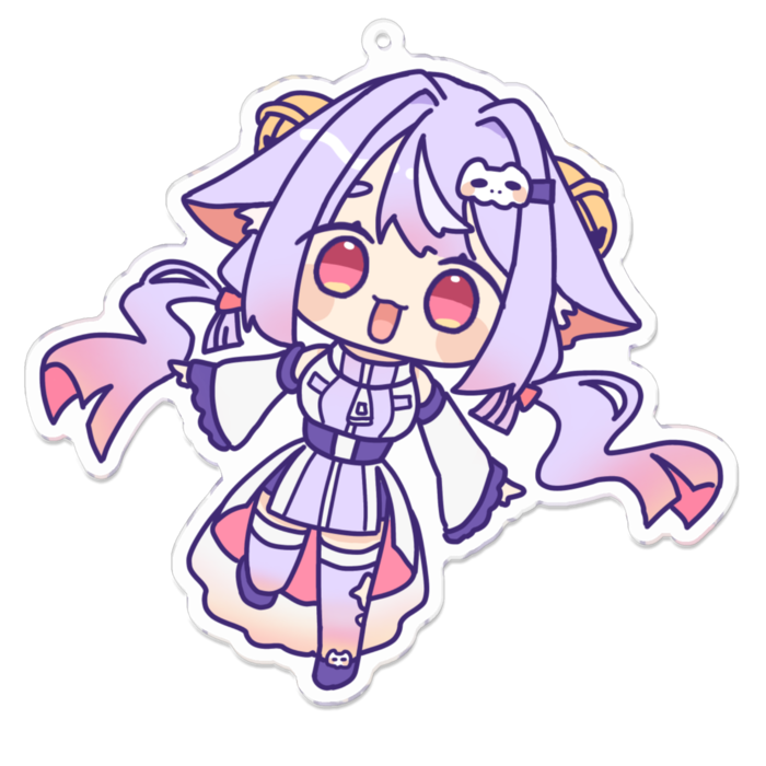 アクリルキーホルダー - 100 x 100 (mm)