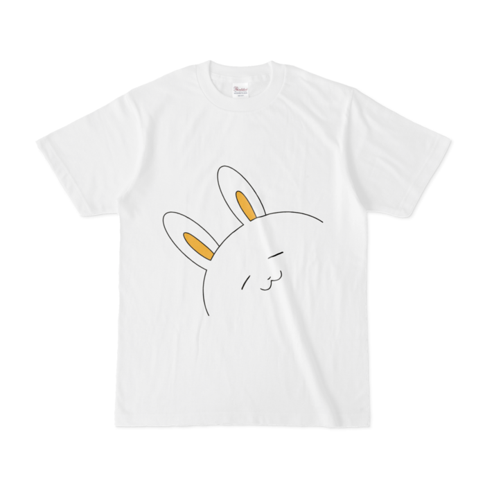 うさうさTシャツ - S - 白