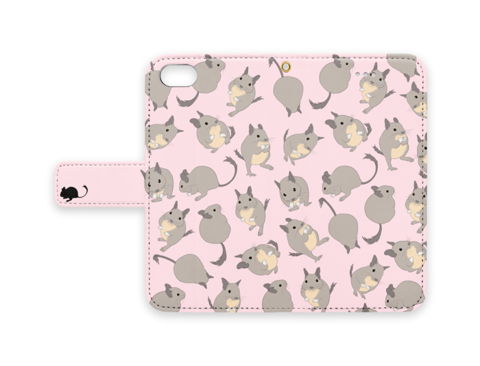 手帳型iPhoneケース - iPhone7 - ライトピンク