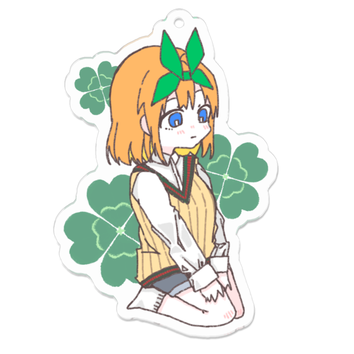 アクリルキーホルダー - 70 x 70 (mm)