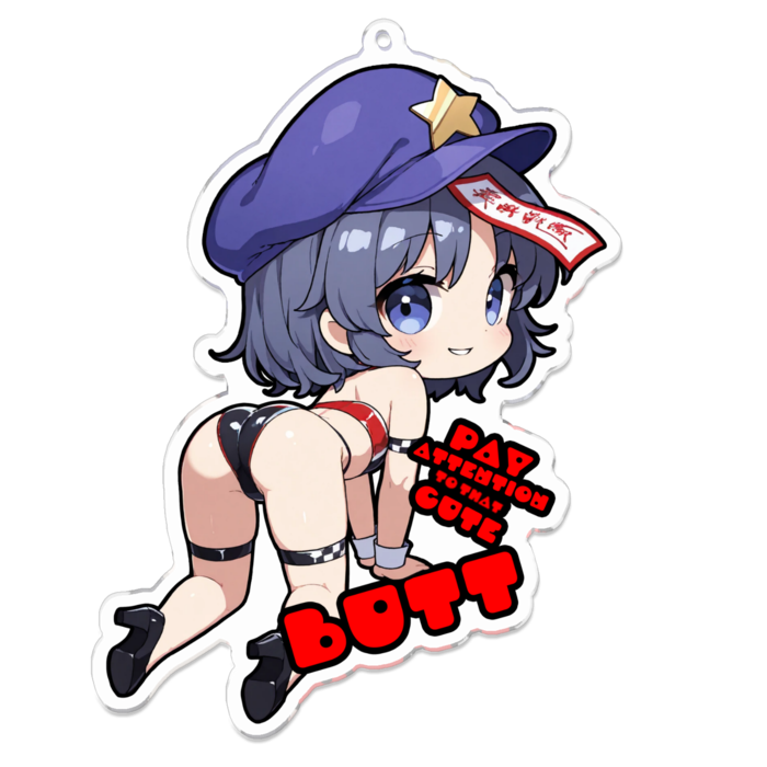 アクリルキーホルダー - 100 x 100 (mm)