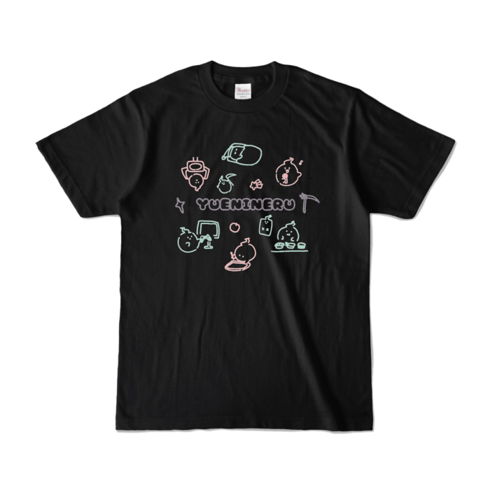 カラーTシャツ - S - ブラック (濃色)