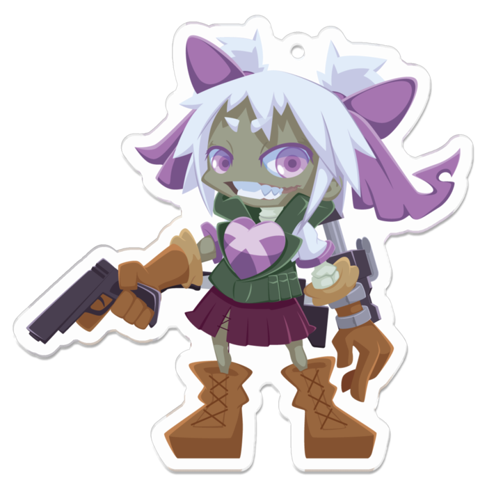 アクリルキーホルダー - 70 x 70 (mm)