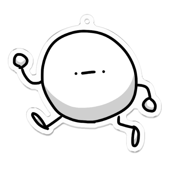 アクリルキーホルダー - 70 x 70 (mm)