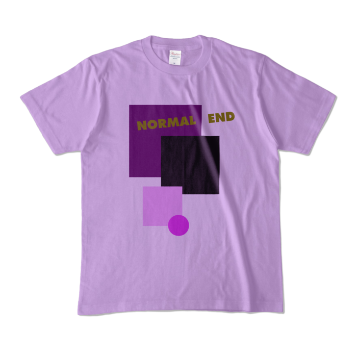 カラーTシャツ - M - ライトパープル (淡色)