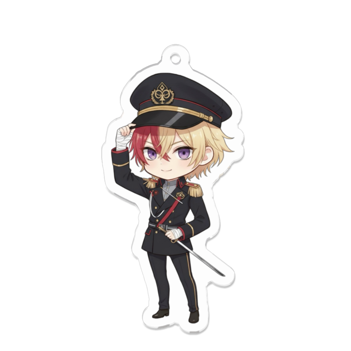 アクリルキーホルダー - 70 x 70 (mm)