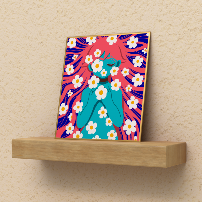 色紙 - ミニ（H135 × W120mm）