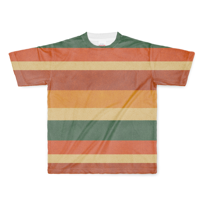 フルグラフィックTシャツ - L - 両面印刷