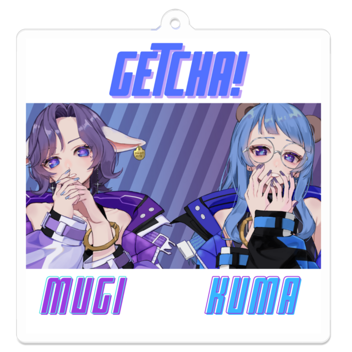 アクリルキーホルダー - 70 x 70 (mm)