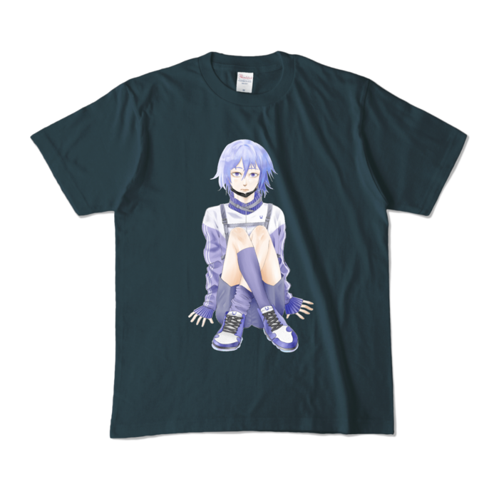 カラーTシャツ - M - デニム (濃色)