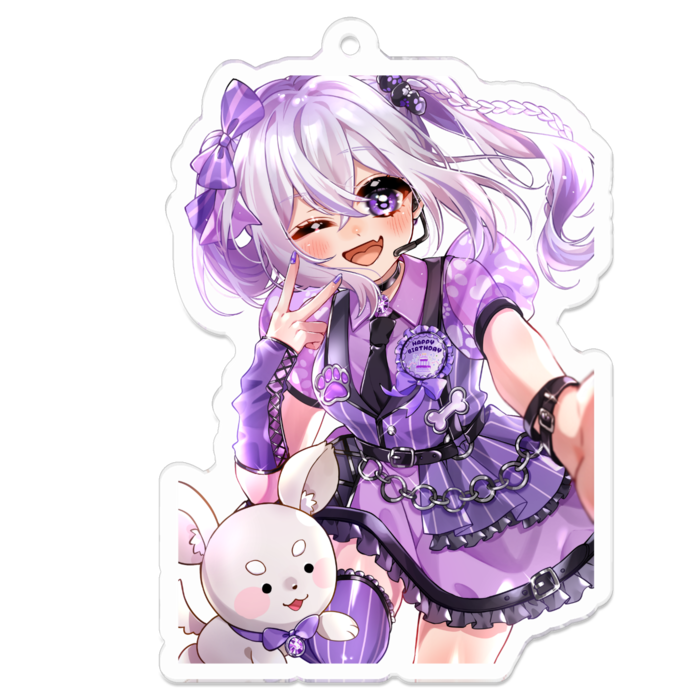 アクリルキーホルダー - 70 x 70 (mm)