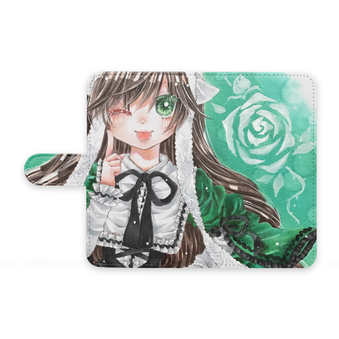 手帳型Androidケース - M - ストラップ穴 なし