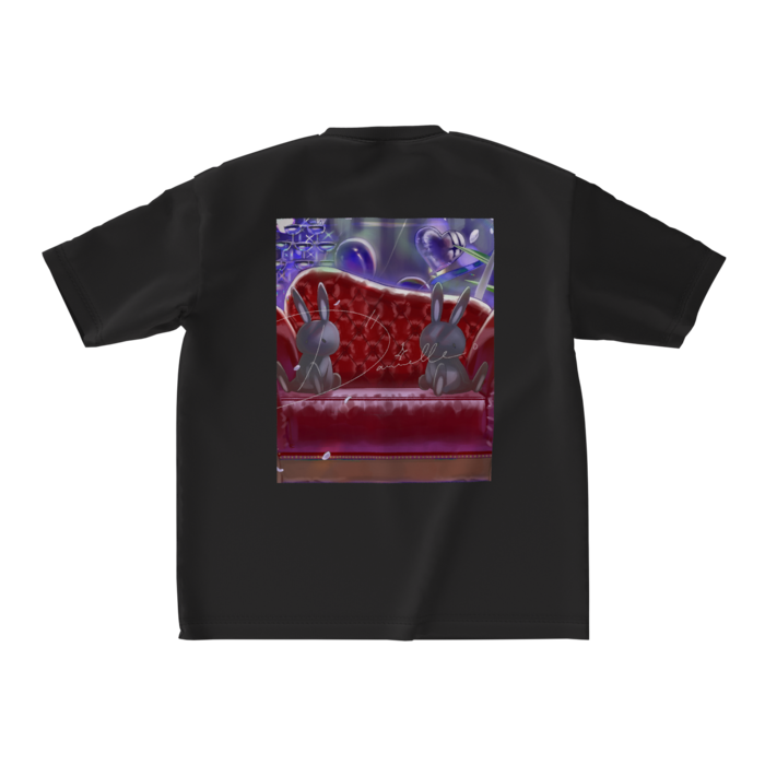 ビッグシルエットTシャツ - M - 背面