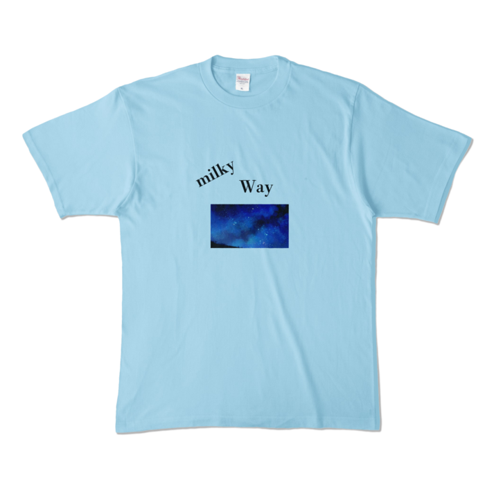 カラーTシャツ - XL - ライトブルー (淡色)