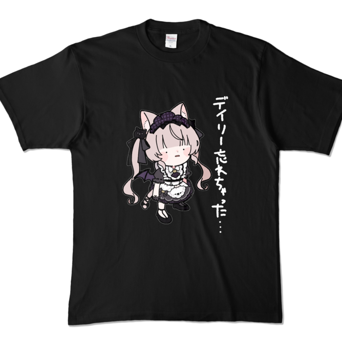 カラーTシャツ - XL - ブラック (濃色)
