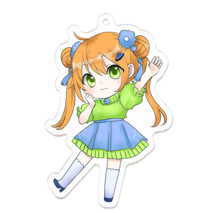 アクリルキーホルダー - 70 x 70 (mm)